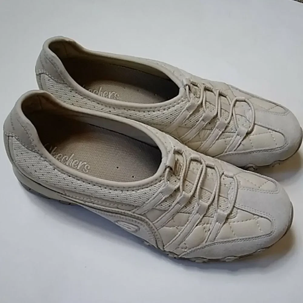 SKECHERS SN 21370 LEATHER TEXTILES UPPER SHOES